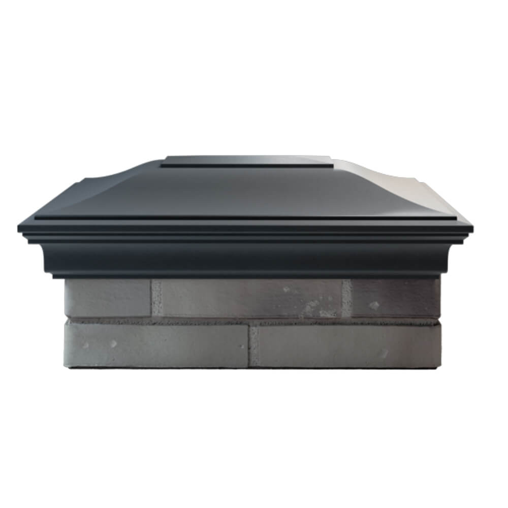 Колпак Zking Монблан Серый на столб 2х1.5 кирпича (515х385мм) в Кемерово фото