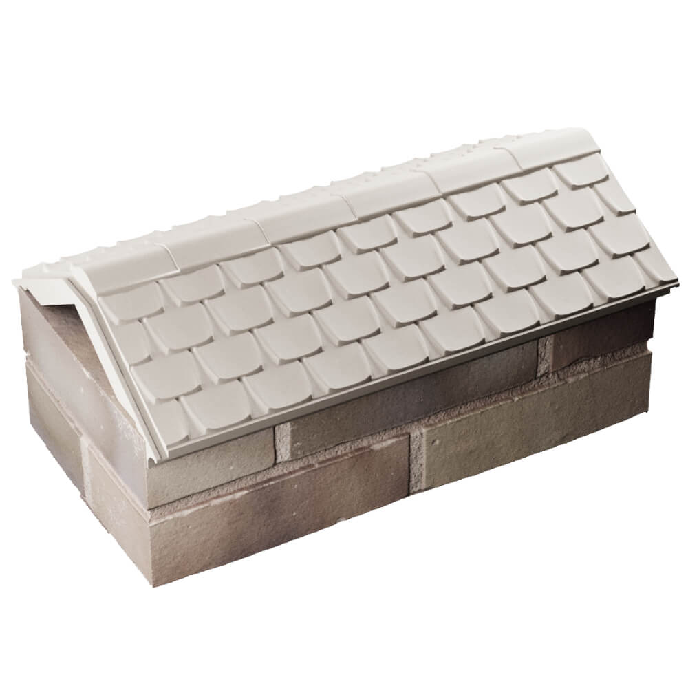 Парапет Zking Эльбрус Бежевый с посадкой на 1 кирпич (255мм) в Кемерово фото