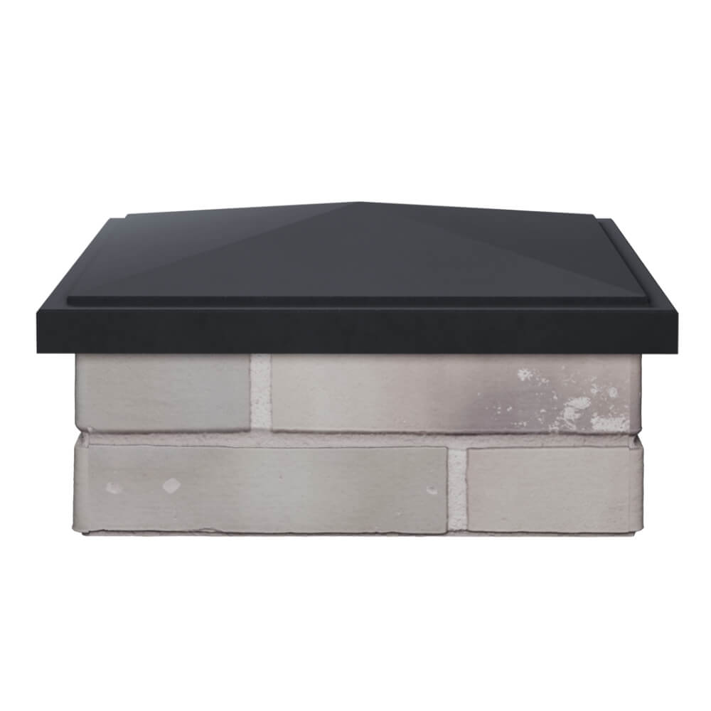 Колпак Zking БонаМоно Серый на столб 1.5х1.5 кирпича (385х385, 400х400мм) Кемерово фото