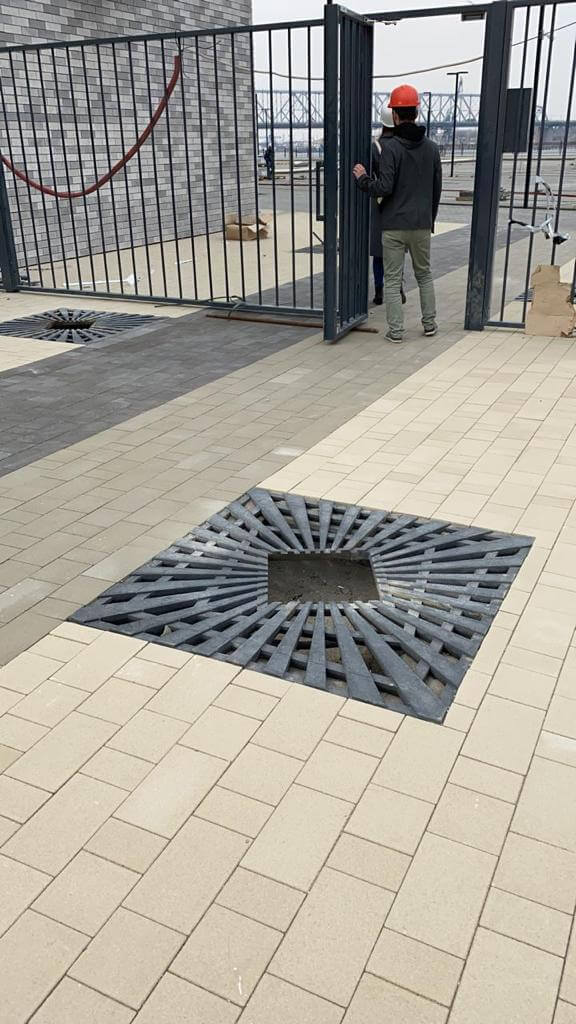 Приствольная решетка для дерева ZKING ATMOSPHERE 1.2х1.2м Черная в Кемерово фото