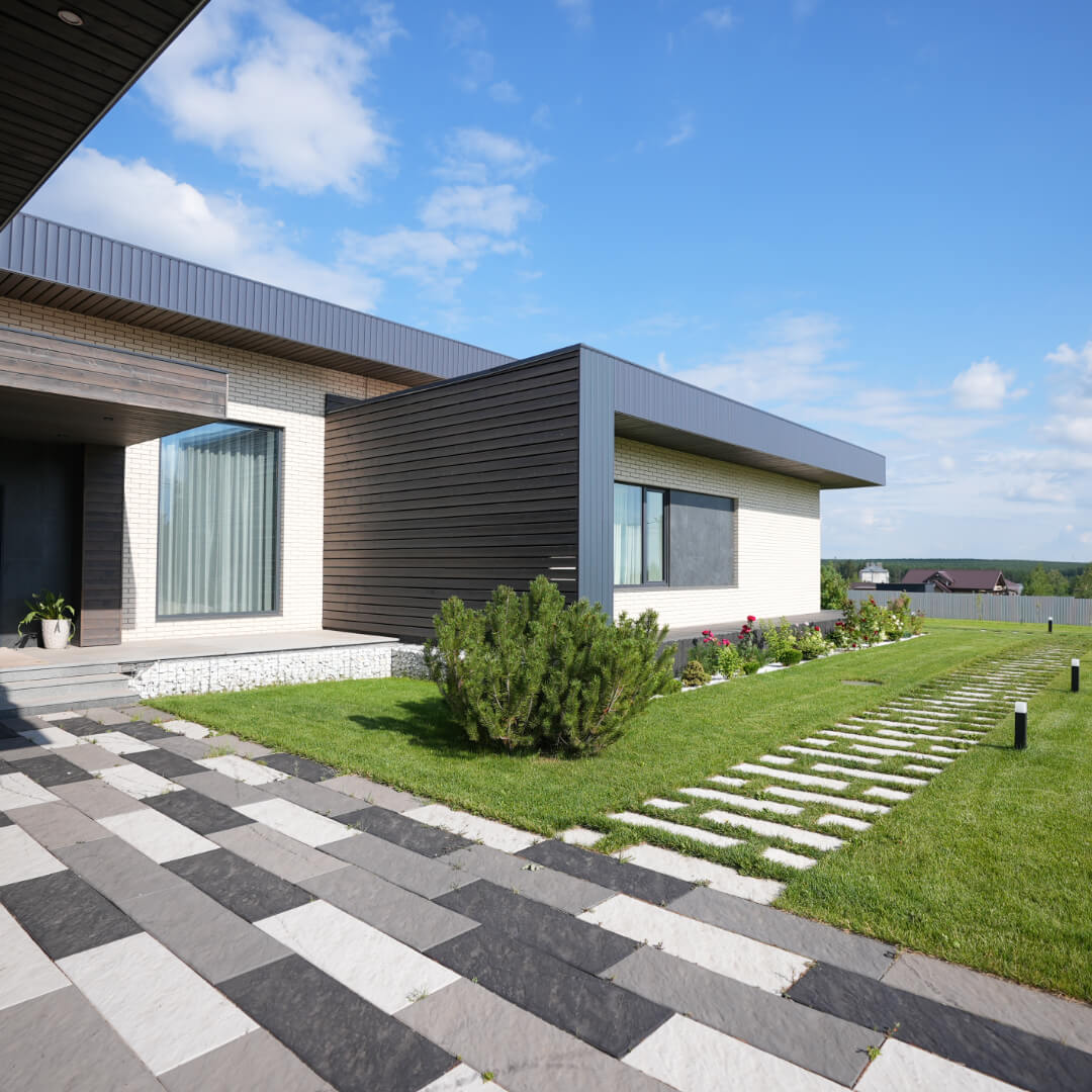 Шаговая плита STONE Светлая Галька 990х330х55мм в Кемерово фото