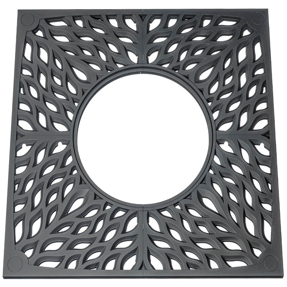 Приствольная решетка для дерева ZKING CRUST 2х2м Черная Кемерово фото