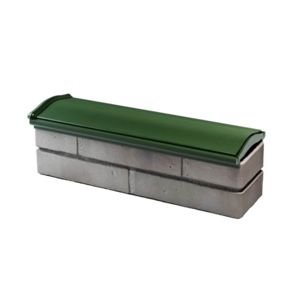 Парапет Zking Монблан Зеленый посадка на 0.5 кирпича (130мм) в Кемерово фото