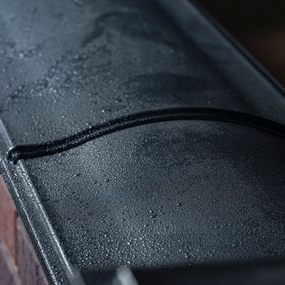 Парапет Zking Монблан Черный посадка на 0.5 кирпича (130мм) в Кемерово фото