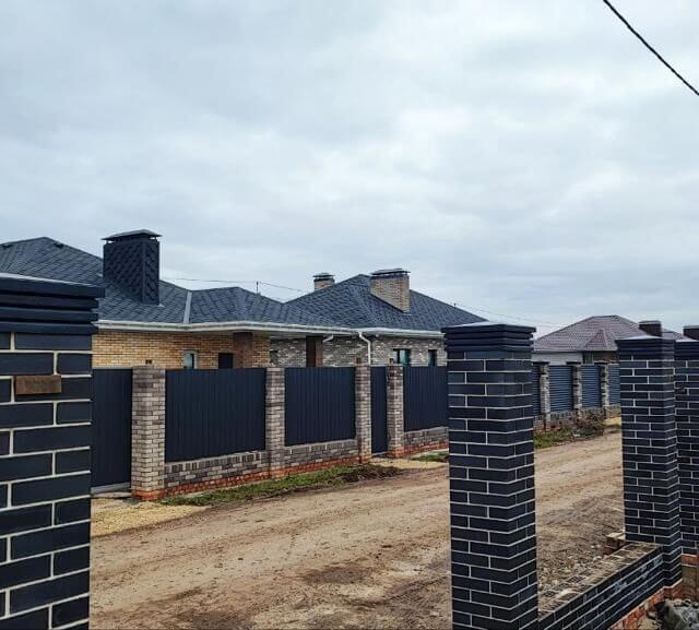 Колпак Zking Бона ХайТек Серый на столб 1.5х1.5 кирпича (385х385мм) в Кемерово фото