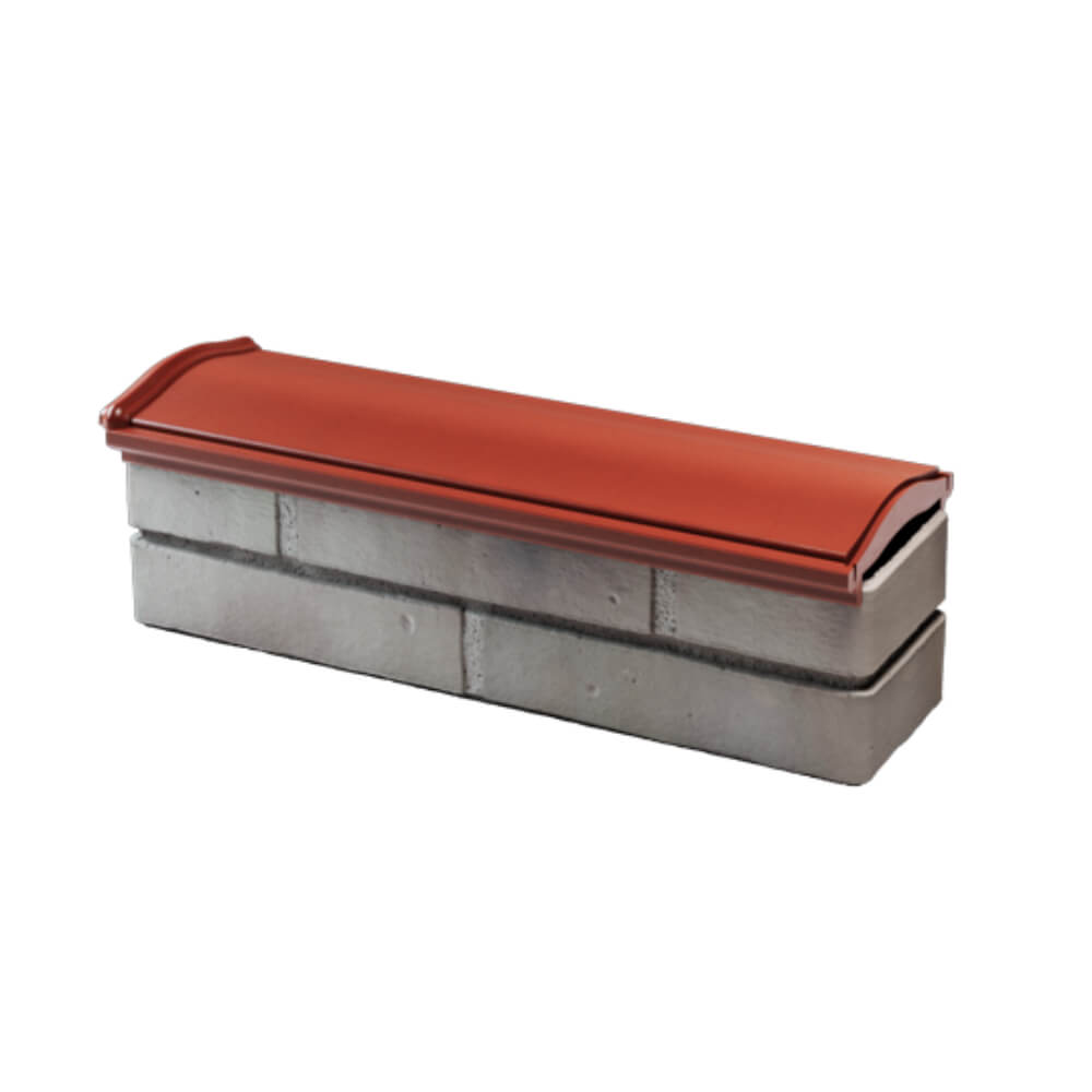 Парапет Zking Монблан Красный посадка на 0.5 кирпича (130мм) в Кемерово фото