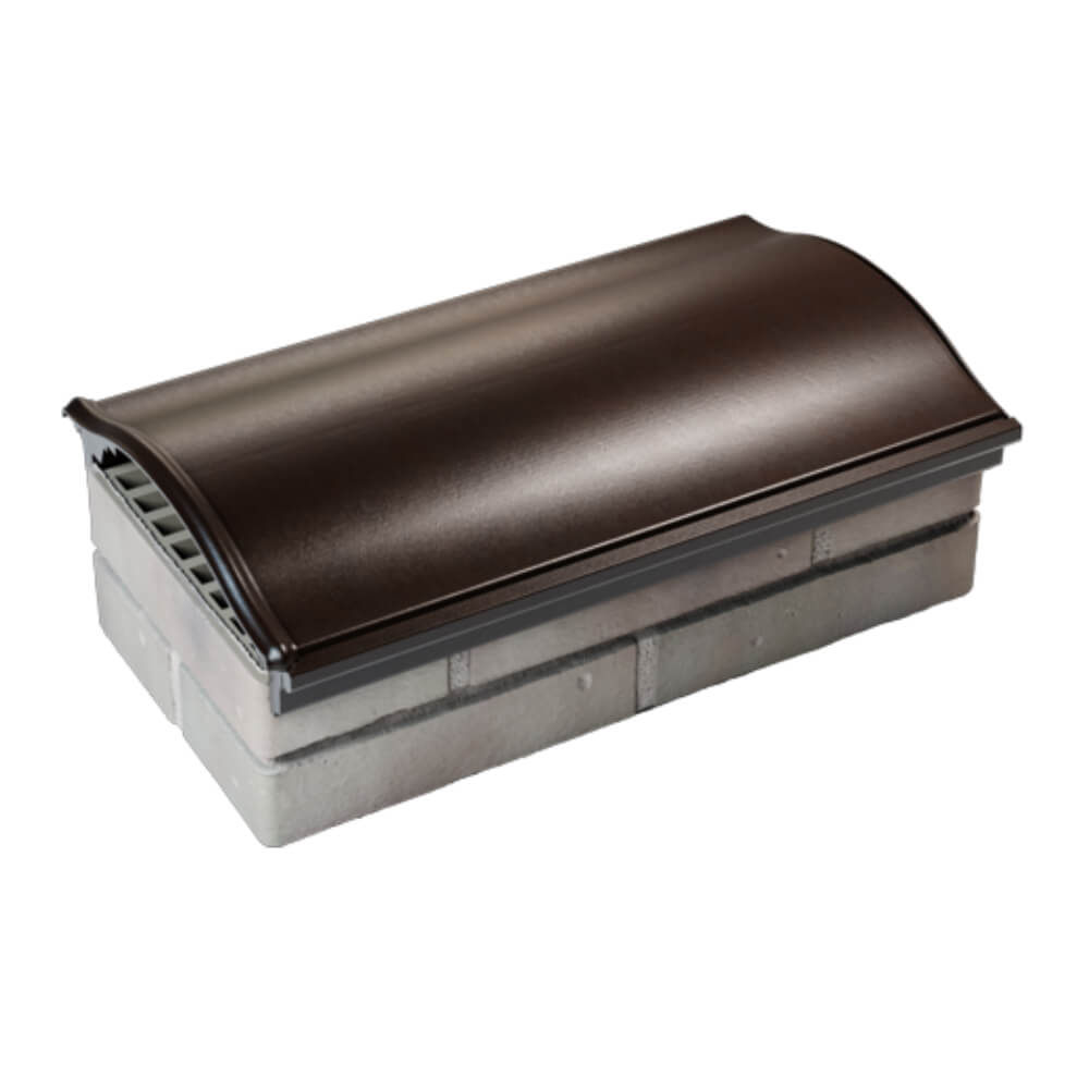 Парапет Zking Монблан Коричневый посадка на 1 кирпич (200/225/255мм) в Кемерово фото