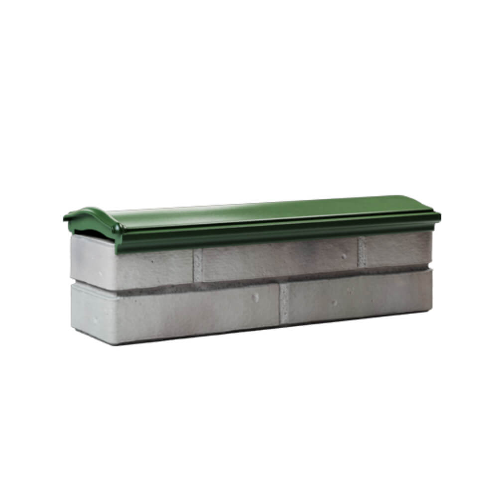 Парапет Zking Монблан Зеленый посадка на 0.5 кирпича (130мм) Кемерово фото