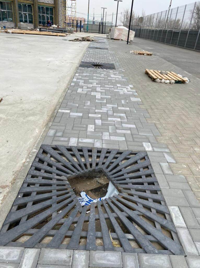 Приствольная решетка для дерева ZKING ATMOSPHERE 1.2х1.2м Черная в Кемерово фото