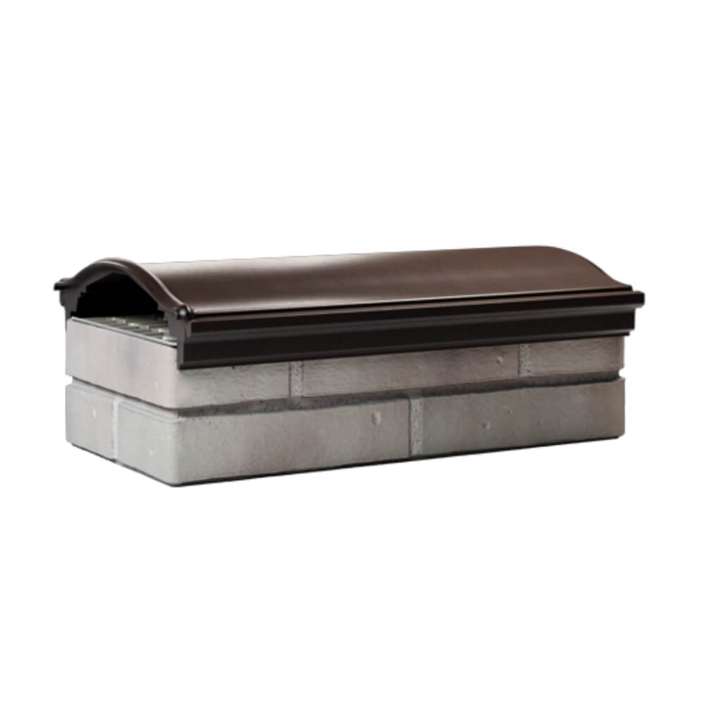 Парапет Zking Монблан Коричневый посадка на 1 кирпич (200/225/255мм) Кемерово фото