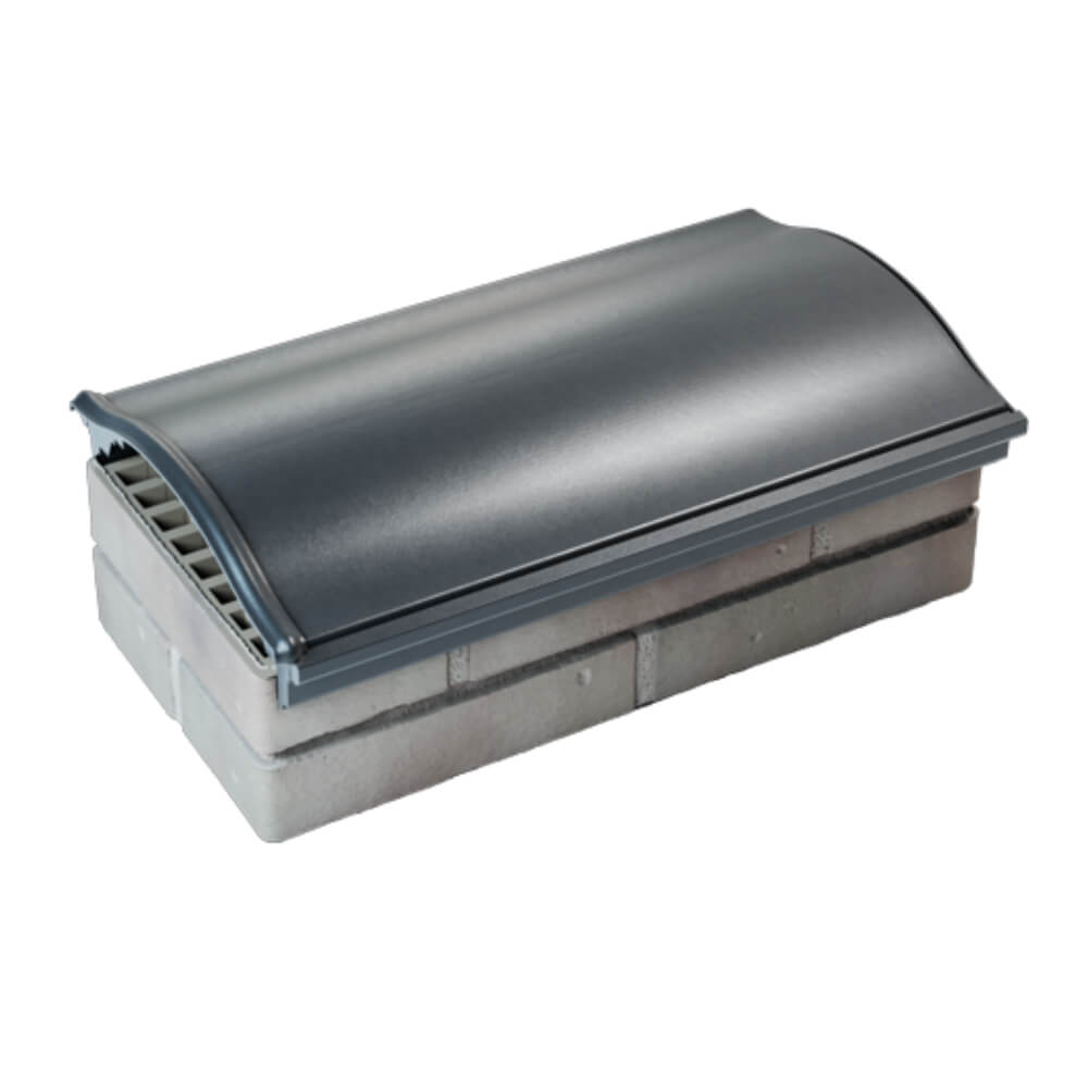 Парапет Zking Монблан Серый посадка на 1 кирпич (200/225/255мм) в Кемерово фото