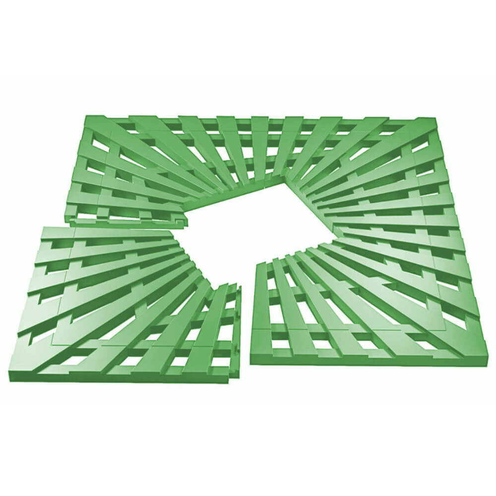 Приствольная решетка для дерева ZKING ATMOSPHERE 1.2х1.2м Зеленая в Кемерово фото