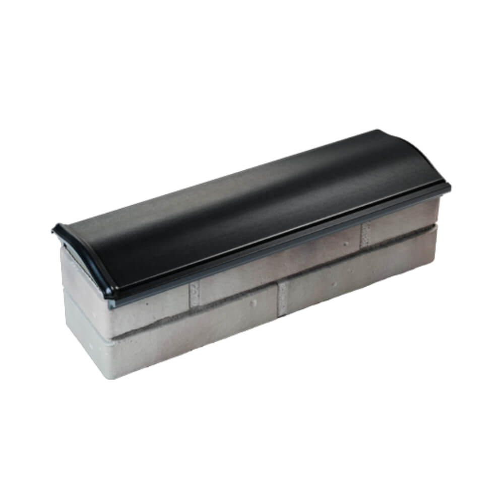 Парапет Zking Монблан Черный посадка на 0.5 кирпича (130мм) в Кемерово фото