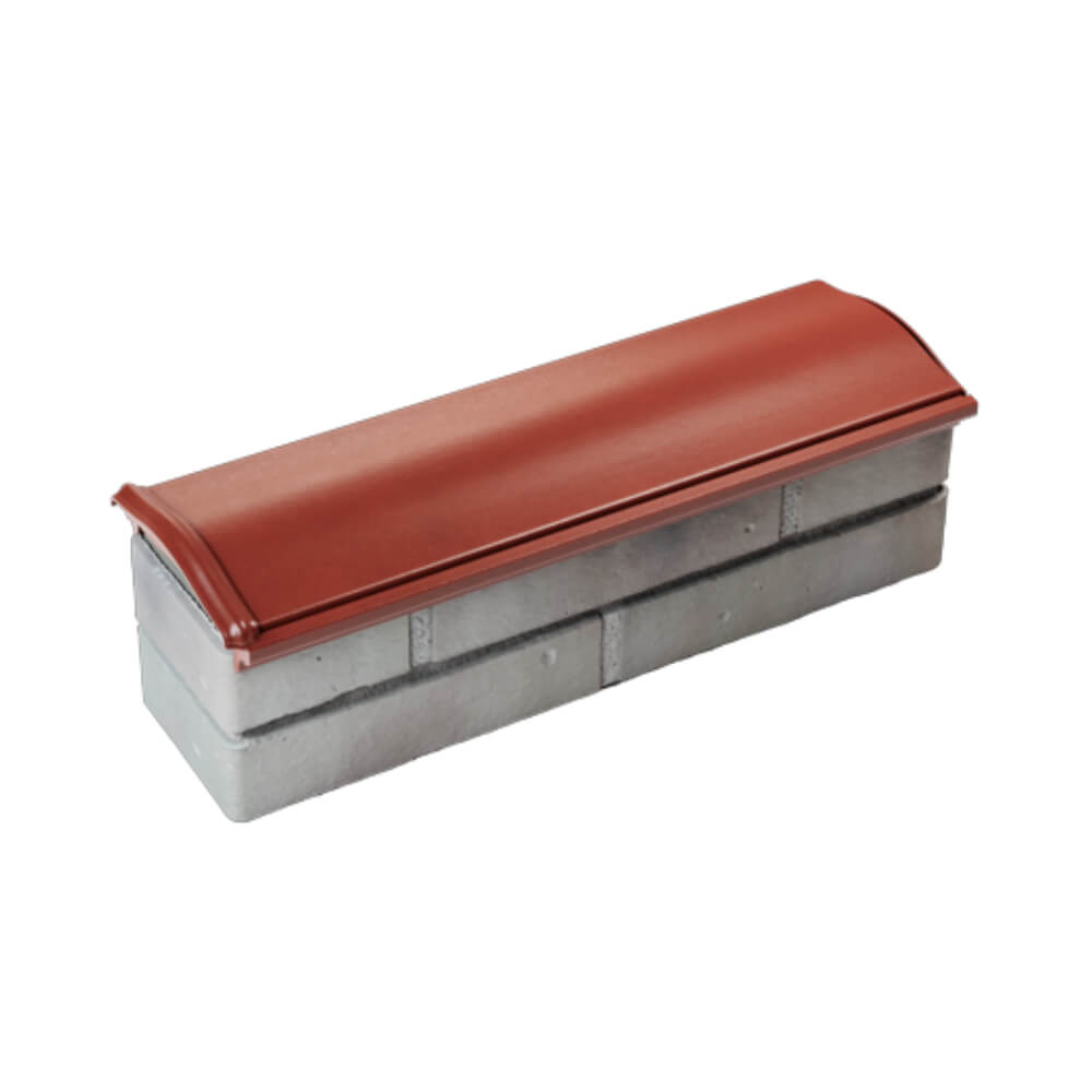 Парапет Zking Монблан Красный посадка на 0.5 кирпича (130мм) в Кемерово фото