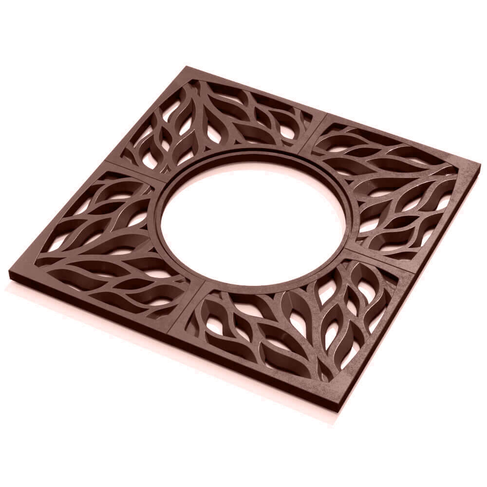 Приствольная решетка для дерева ZKING CRUST 1.2х1.2м Коричневая в Кемерово фото