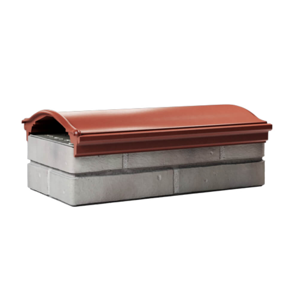 Парапет Zking Монблан Красный посадка на 1 кирпич (200/225/255мм) Кемерово фото