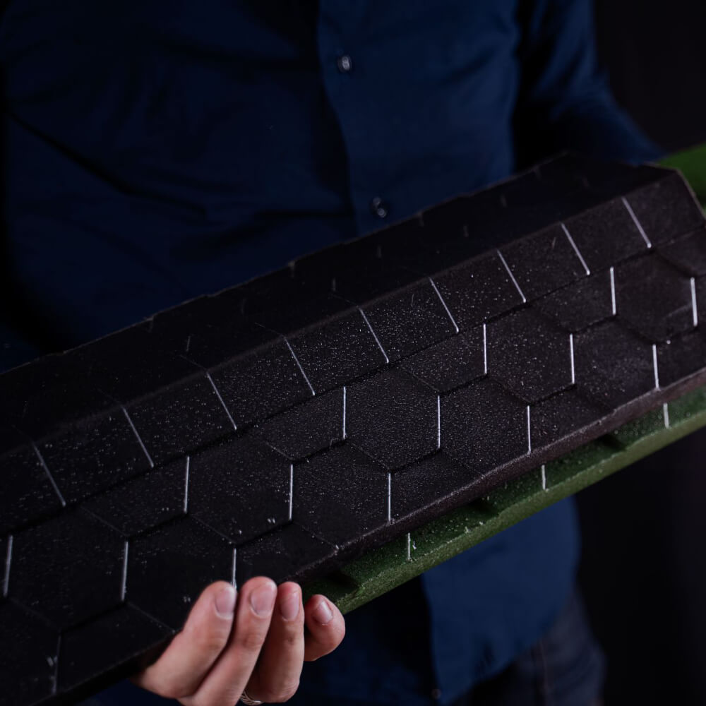 Парапет Zking Эверест Черный с посадкой на 1 кирпич (200/225/255мм) в Кемерово фото