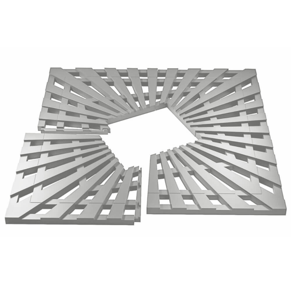 Приствольная решетка для дерева ZKING ATMOSPHERE 1.2х1.2м Бежевая в Кемерово фото