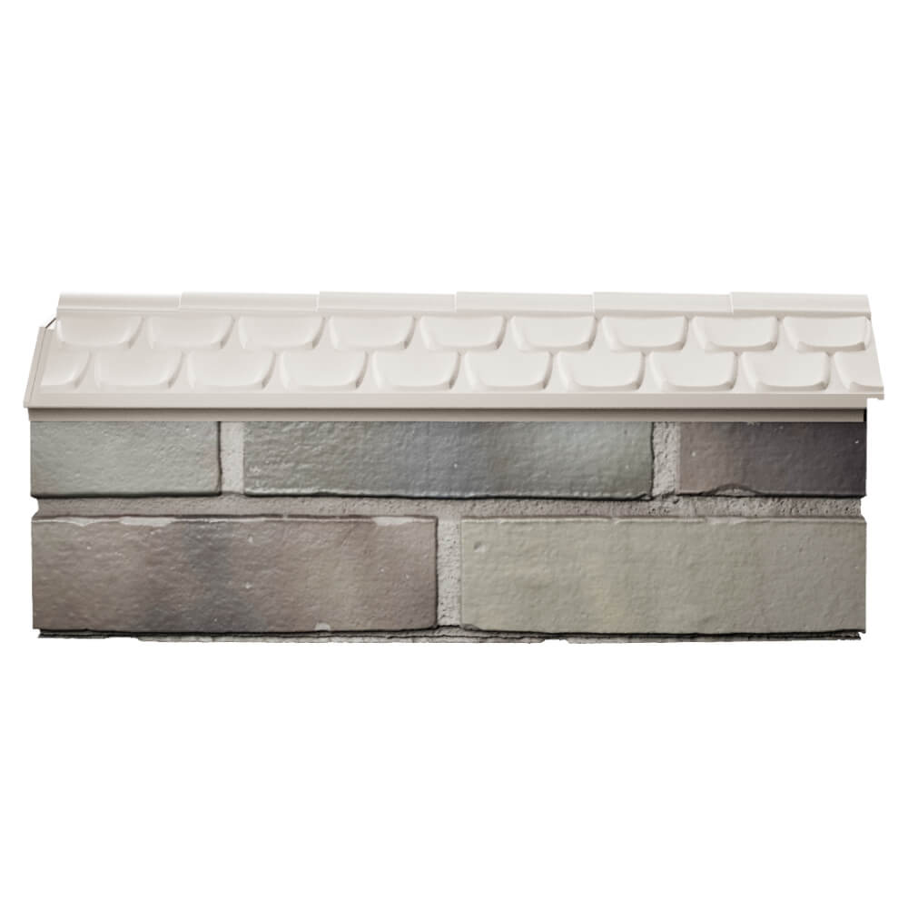 Парапет Zking Эльбрус Бежевый с посадкой на 0.5 кирпича (130мм) в Кемерово фото