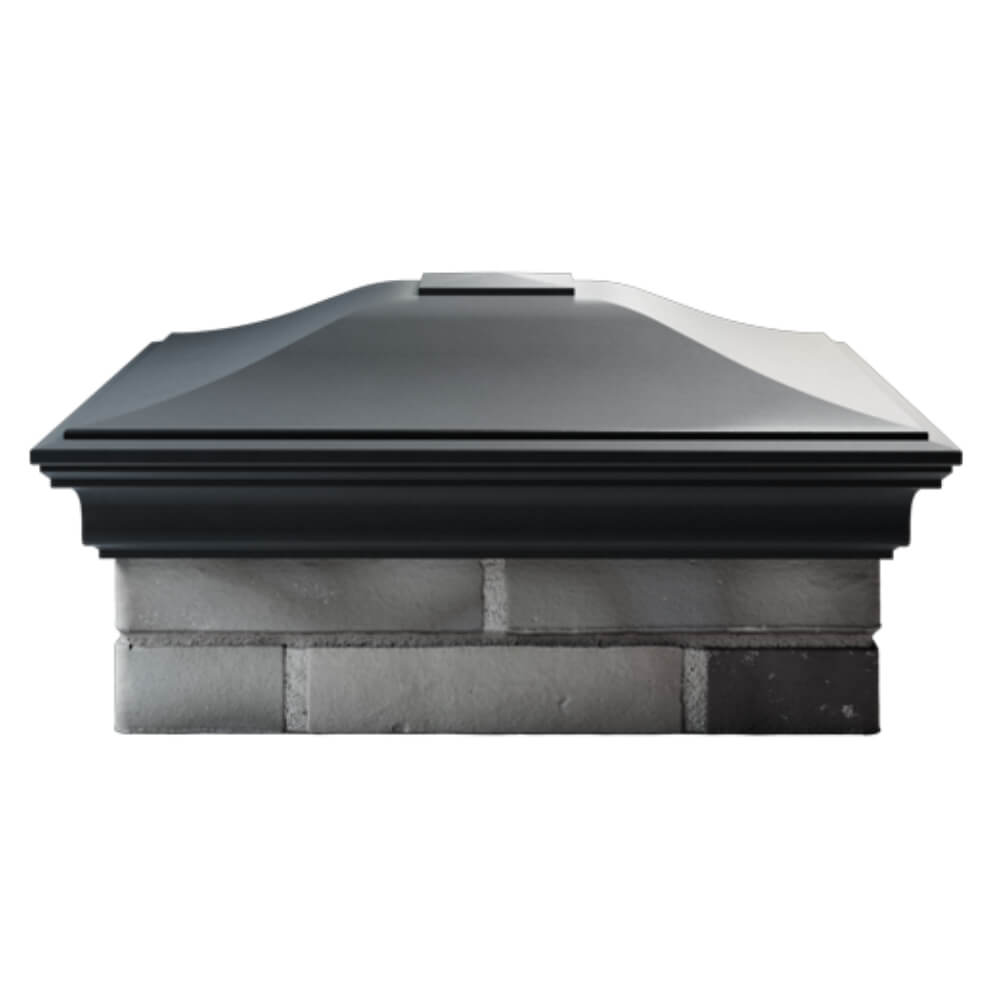 Колпак Zking Монблан Серый на столб 2х2 кирпича (515х515мм) в Кемерово фото