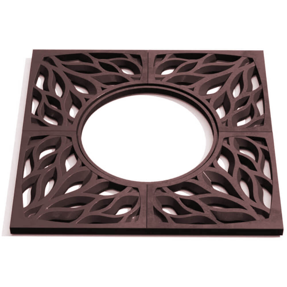 Приствольная решетка для дерева ZKING CRUST 1.2х1.2м Коричневая Кемерово фото