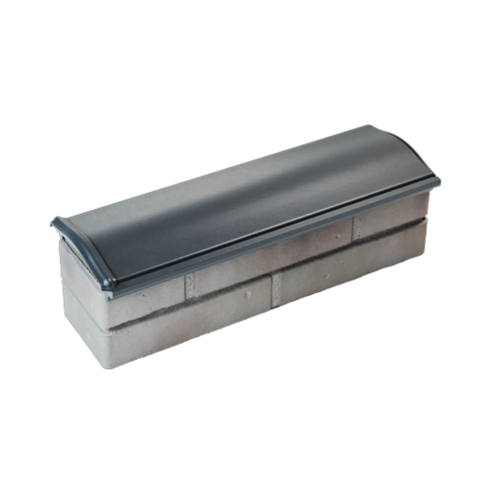 Парапет Zking Монблан Серый посадка на 0.5 кирпича (130мм) в Кемерово фото