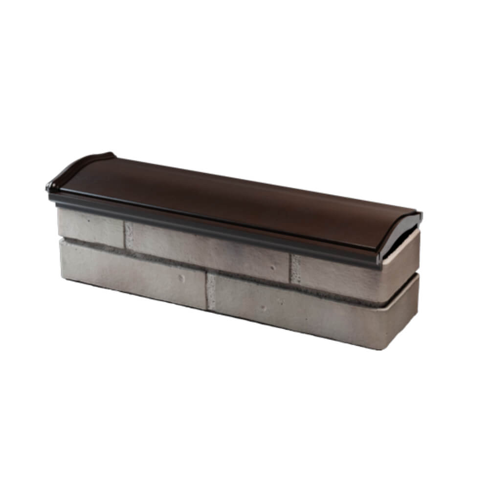 Парапет Zking Монблан Коричневый посадка на 0.5 кирпича (130мм) в Кемерово фото