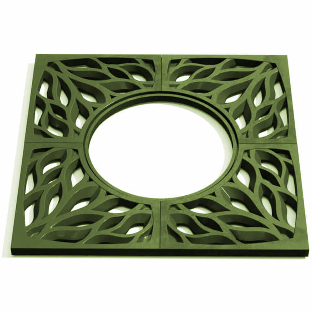 Приствольная решетка для дерева ZKING CRUST 1.2х1.2м Зеленая Кемерово фото