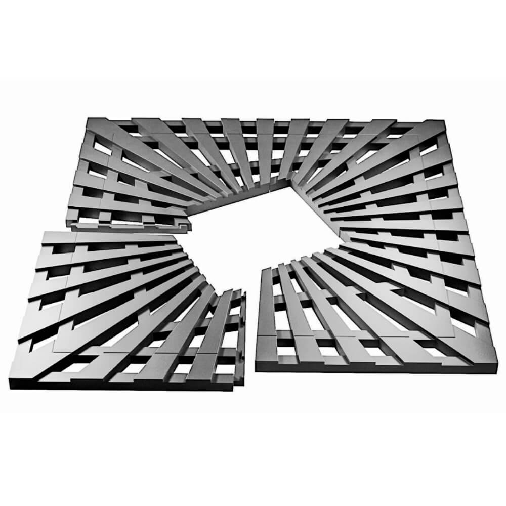 Приствольная решетка для дерева ZKING ATMOSPHERE 1.2х1.2м Серая в Кемерово фото