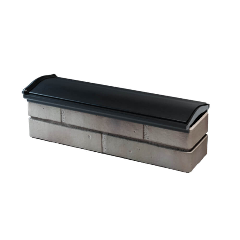 Парапет Zking Монблан Черный посадка на 0.5 кирпича (130мм) в Кемерово фото