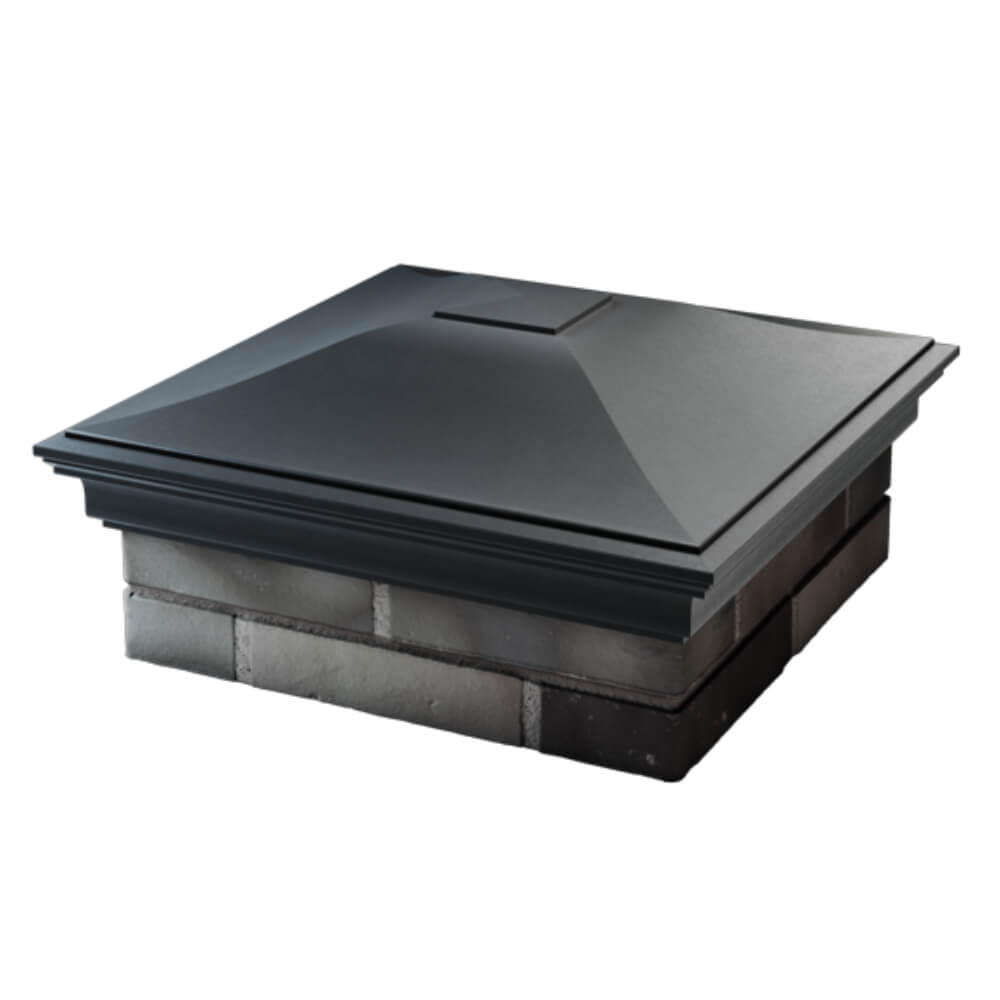 Колпак Zking Монблан Серый на столб 2х2 кирпича (515х515мм) в Кемерово фото