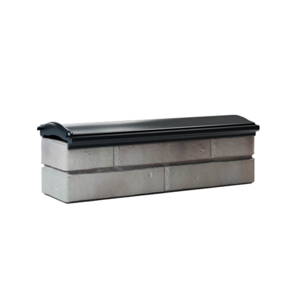 Парапет Zking Монблан Черный посадка на 0.5 кирпича (130мм) Кемерово фото