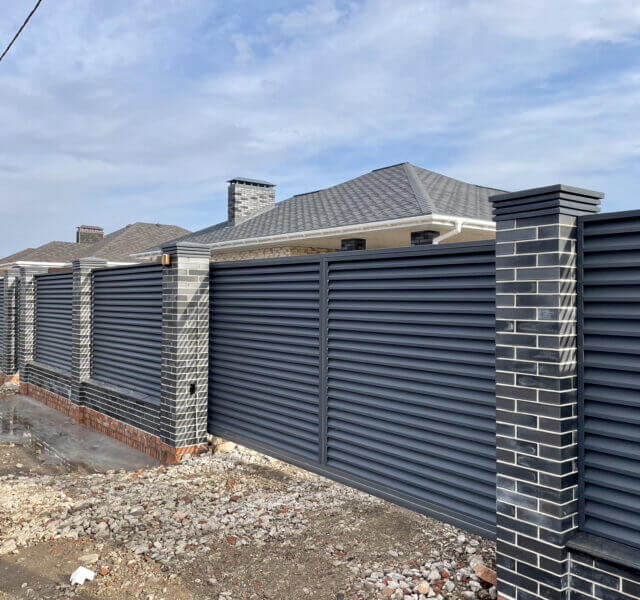 Колпак Zking Бона ХайТек Серый на столб 1.5х1.5 кирпича (385х385мм) в Кемерово фото