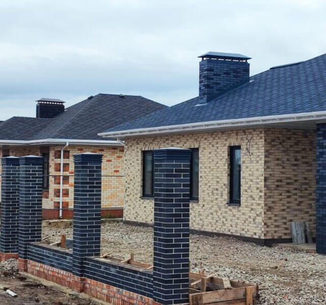 Колпак Zking Бона ХайТек Серый на столб 1.5х1.5 кирпича (385х385мм) в Кемерово фото