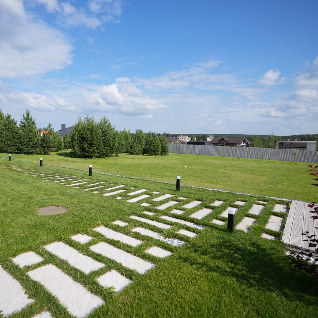 Шаговая плита STONE Светлая Галька 990х330х55мм в Кемерово фото