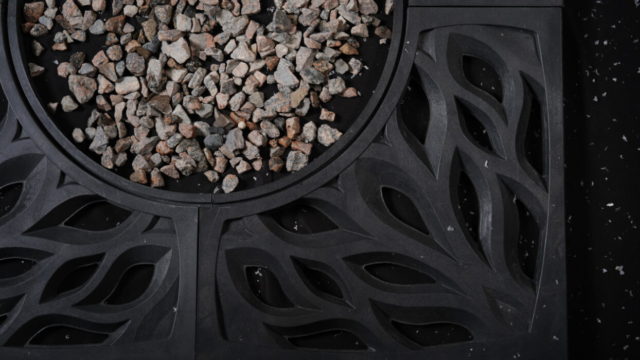 Приствольная решетка для дерева ZKING CRUST 1.2х1.2м Черная в Кемерово фото